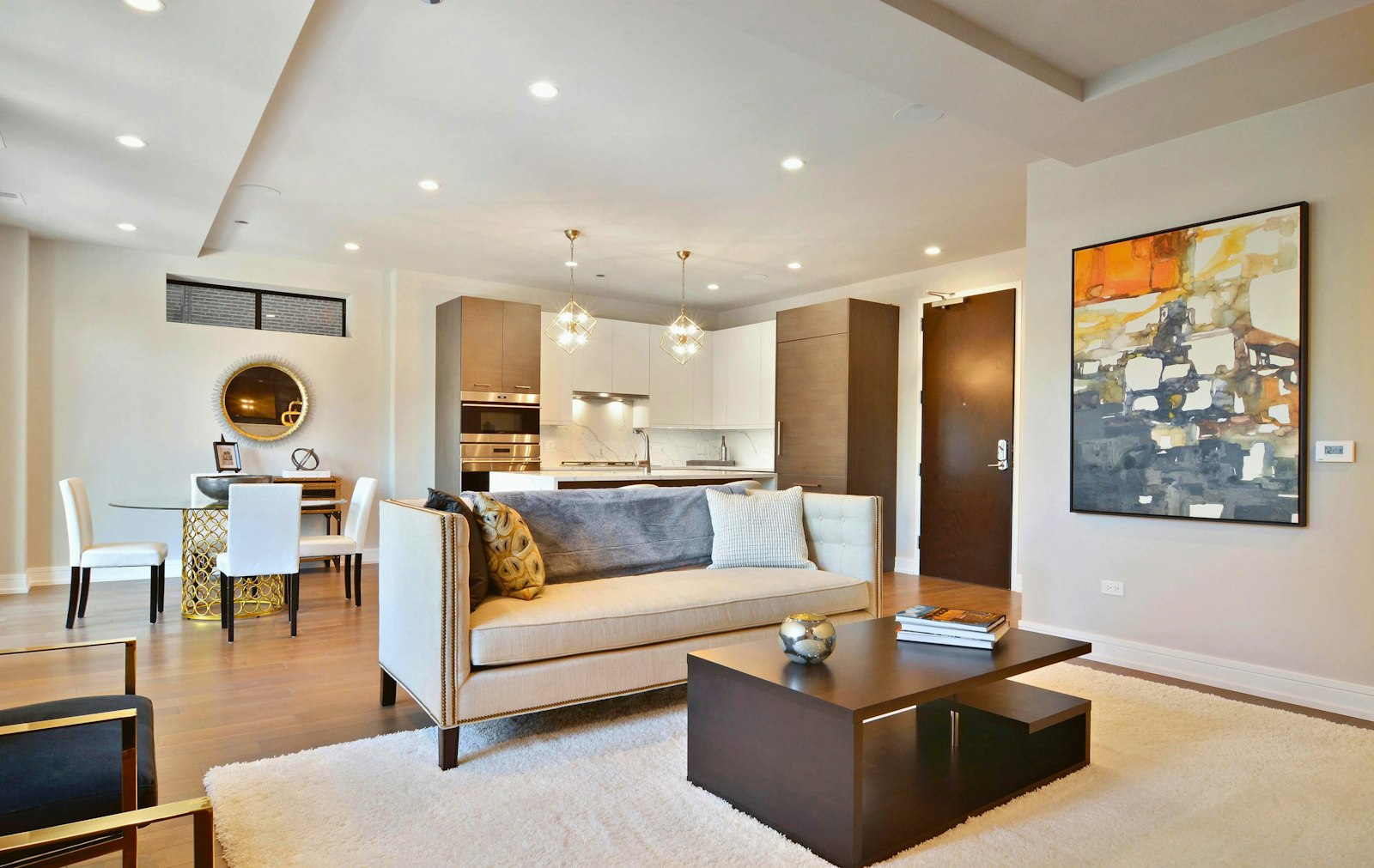 Affordably renovated home interior in Dubai